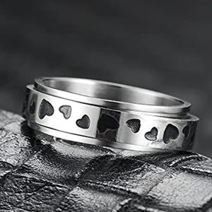 Heart ❤️ spinner ring 💍 NWT size 10